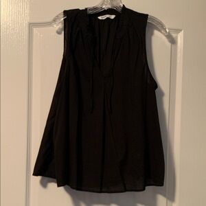 Sonoma Sleeveless Black Blouse